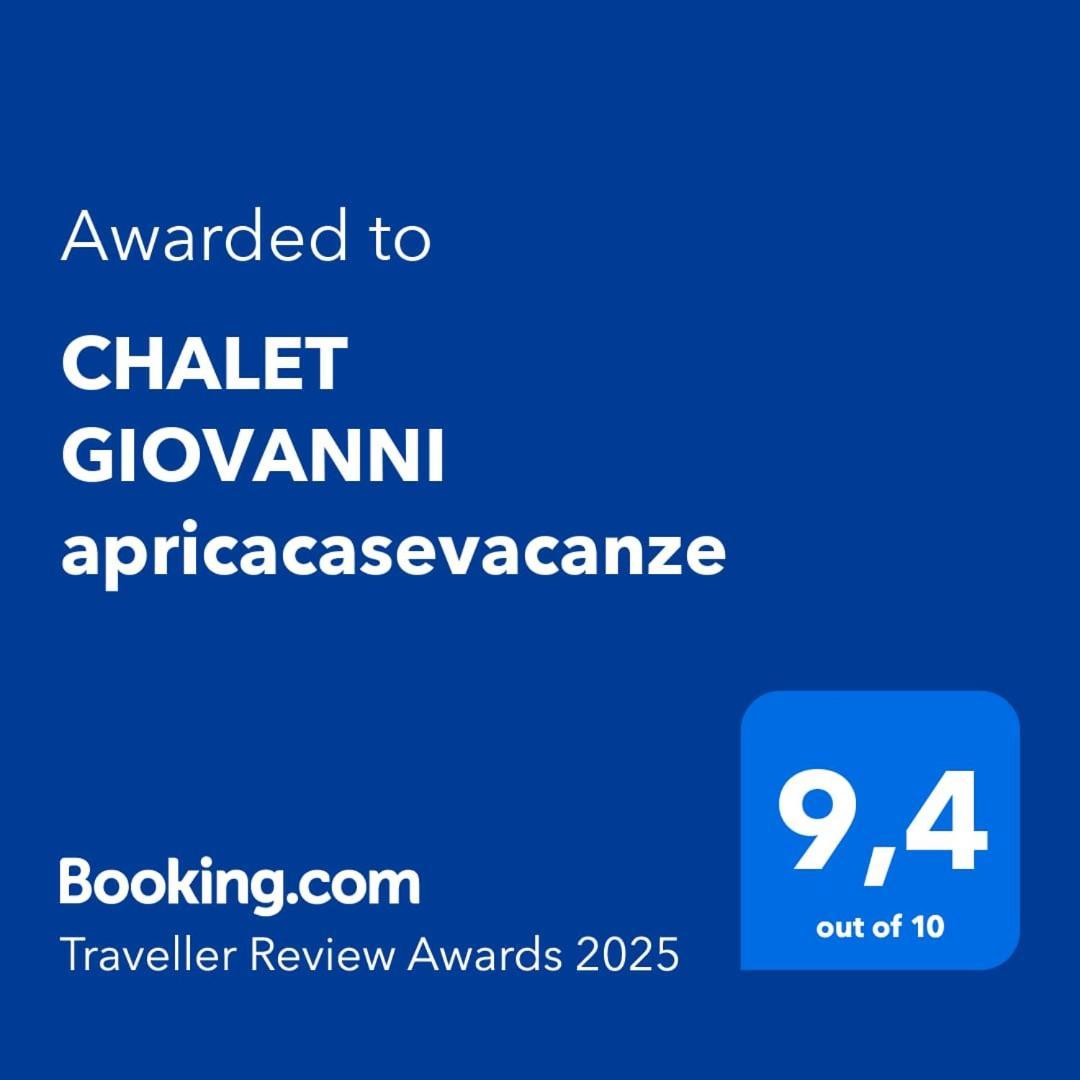 Chalet Giovanni Apricacasevacanze Екстер'єр фото